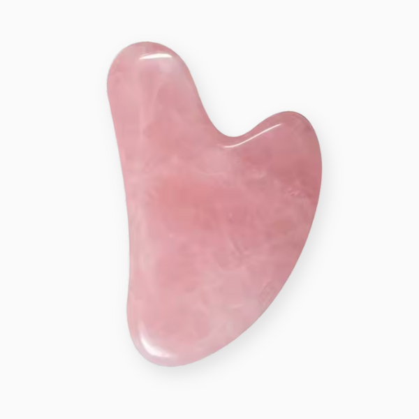 Gua Sha en Quartz Rose