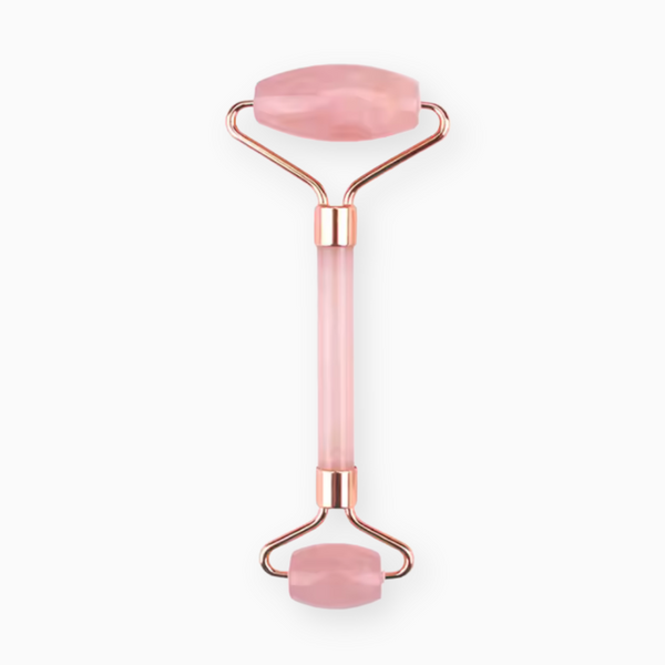 Rouleau de Jade en Quartz Rose