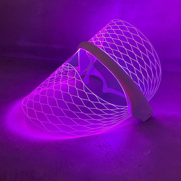Masque LED : Présentation du LightMask 3 LED couleur Violette