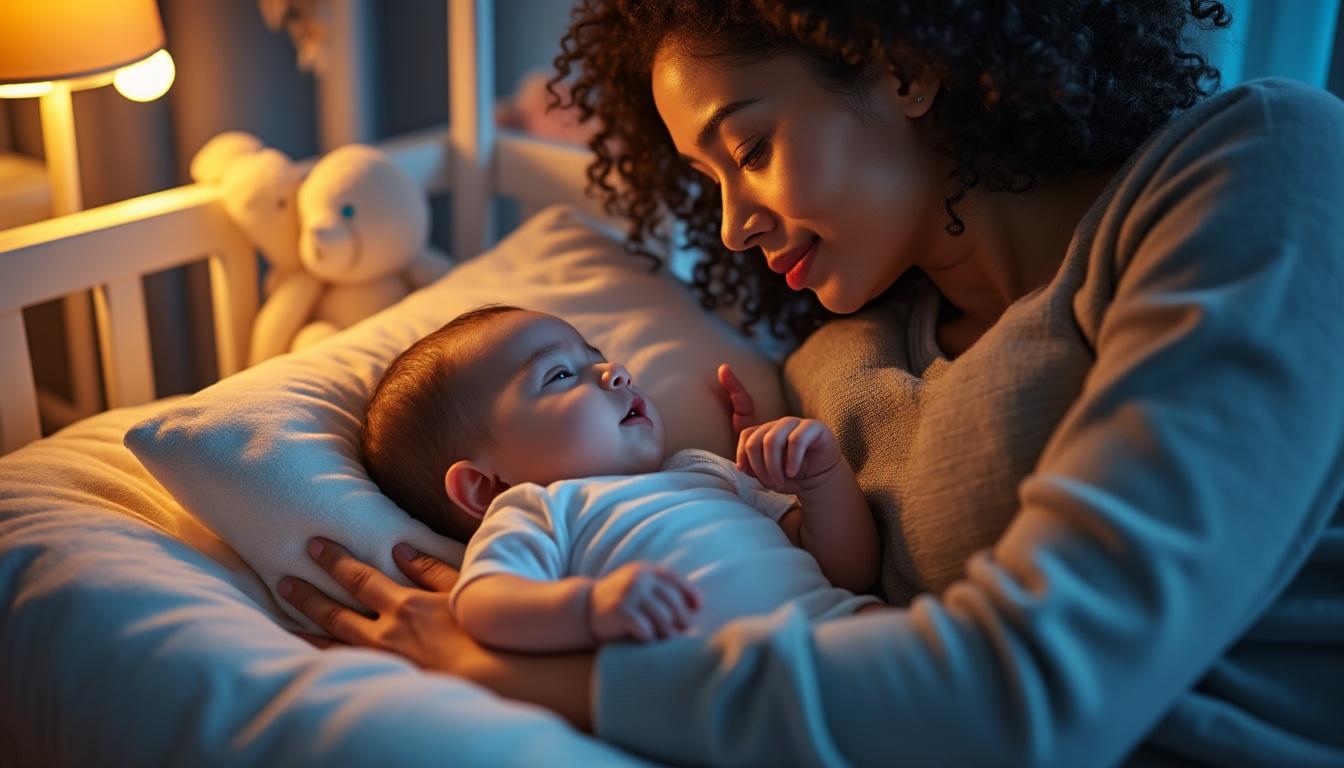 découvrez des conseils pratiques pour gérer les nuits agitées de votre bébé et mieux comprendre la régression du sommeil afin de traverser cette période sans stress.